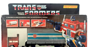Transformers G1 hasbro Commander gig italian box Optimus Prime toy