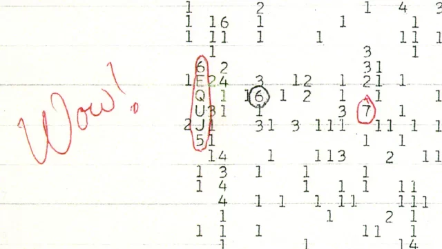 Segnale Wow! Wow! signal